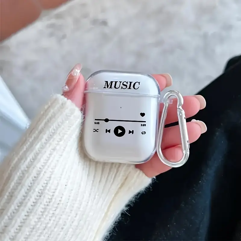 Music Theme Protective Case with Keychain - Image 7