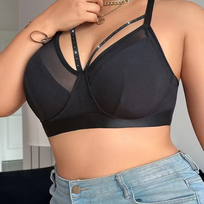 Women's Plus-Size Wireless Comfort Bra
