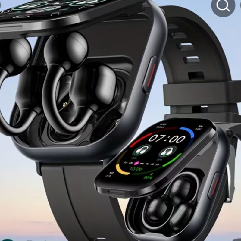 2-in-1 Bluetooth Smartwatch with Wireless Headset