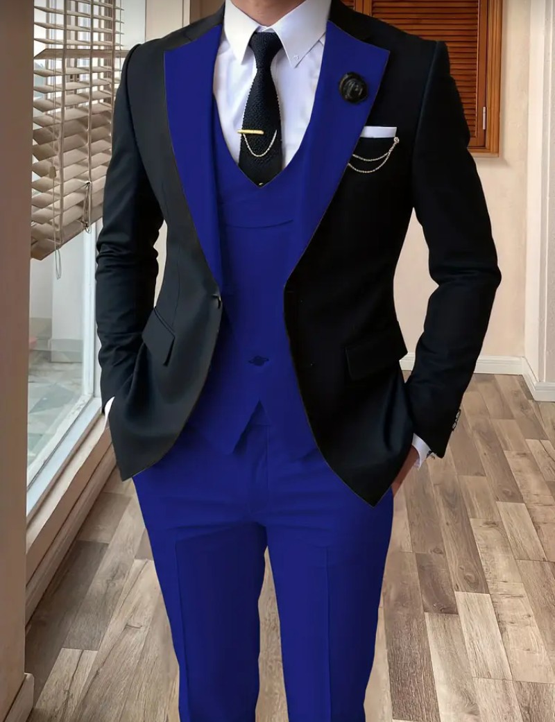 Men's Premium 3-Piece Suit - Image 3