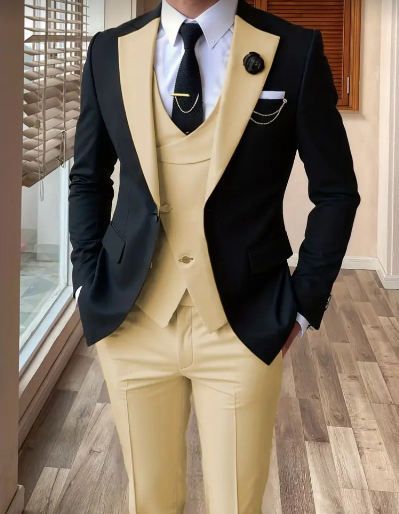 Men's Premium 3-Piece Suit - Image 4