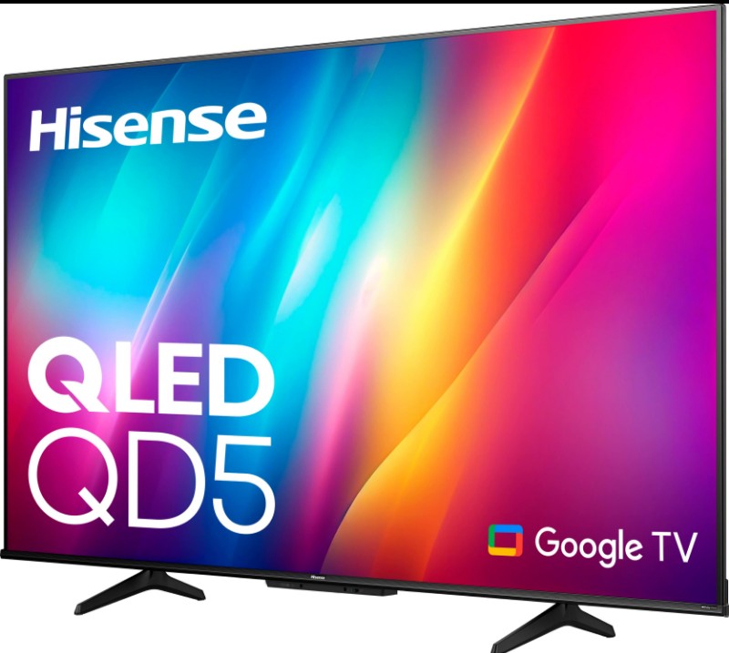 Hisense 50 Inch Smart TV – 4K UHD LED Television with Wi-Fi & Streaming Apps