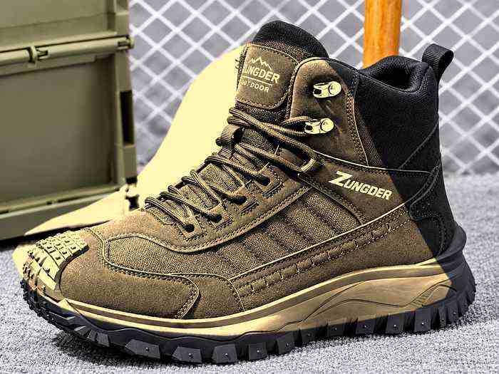 Men's Outdoor Hiking Boots – Casual High-Top Boots in Multiple Colours
